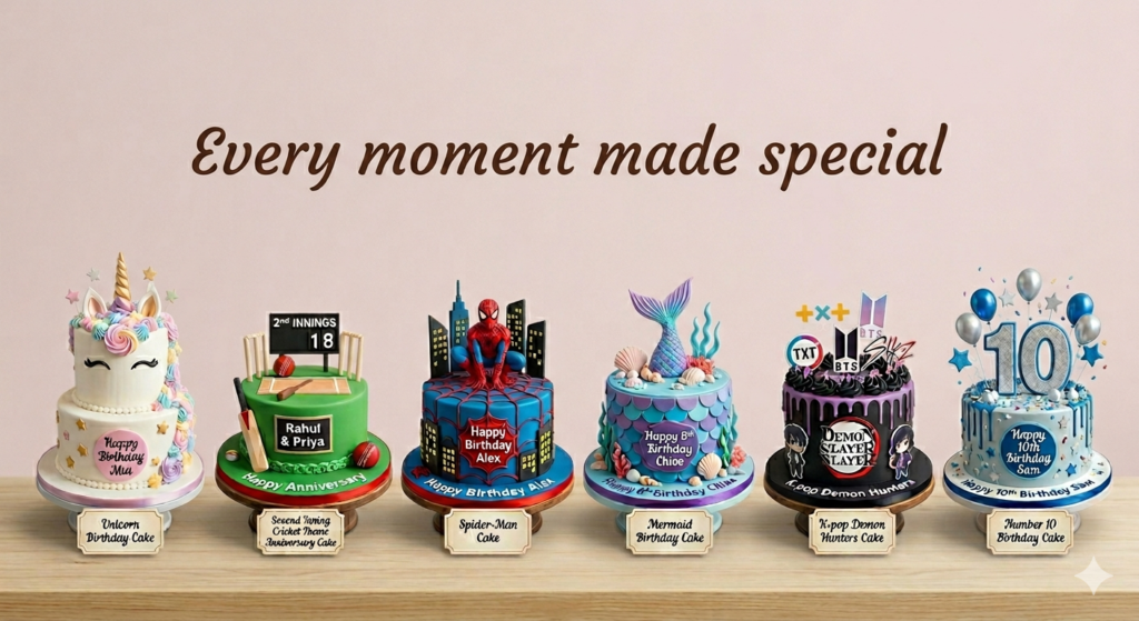 custom cakes