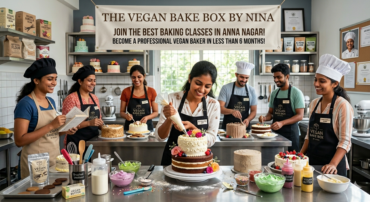 Vegan Bakery classes in Anna Nagar, Chennai